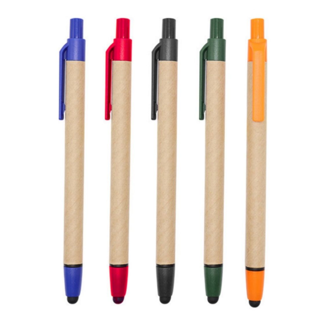 Custom Kraft Paper Stylus Ballpoint Pen