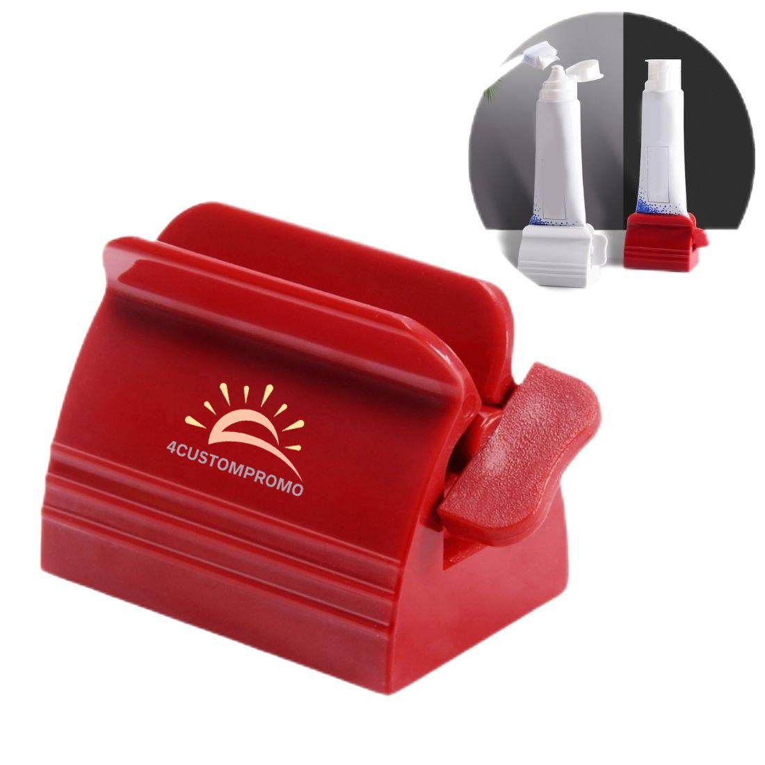 Rolling Toothpaste Dispenser with Stand Holder