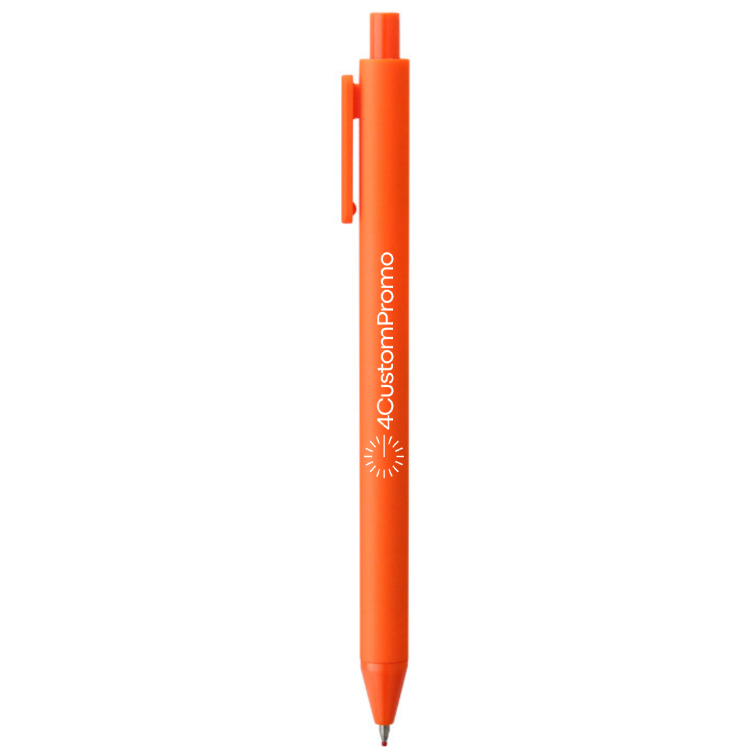Custom Rubberized Soft Touch Macaron Ballpoint Pen