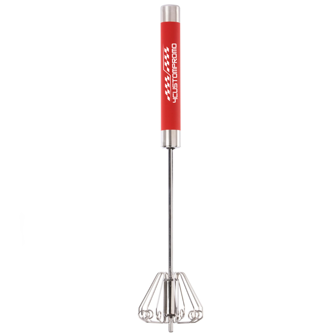 Stainless Steel Hand Push Semi-Automatic Egg Whisk