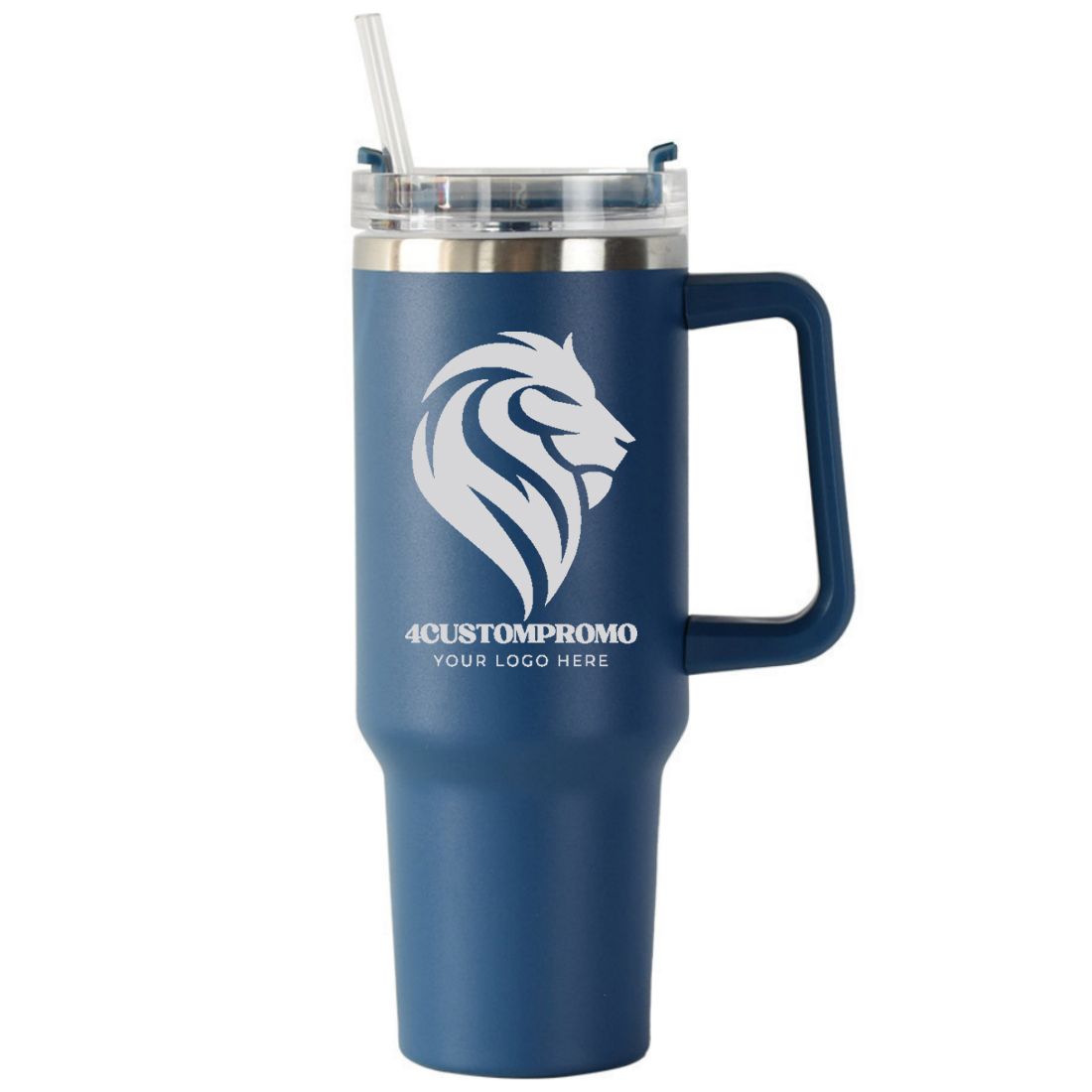 40 oz Double-Wall Stainless Steel Vacuum Travel Tumbler