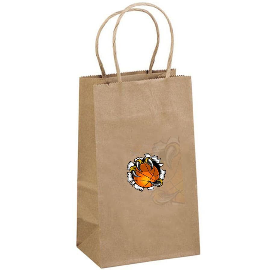 Full Color Small Kraft Paper Bag - 6