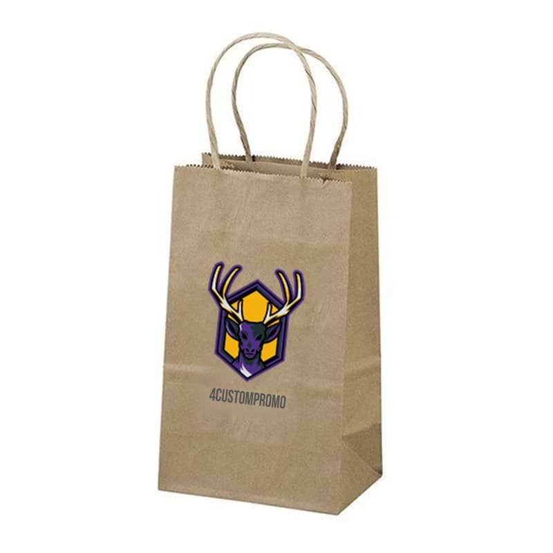 Custom Full Color Kraft Bag - 6.3
