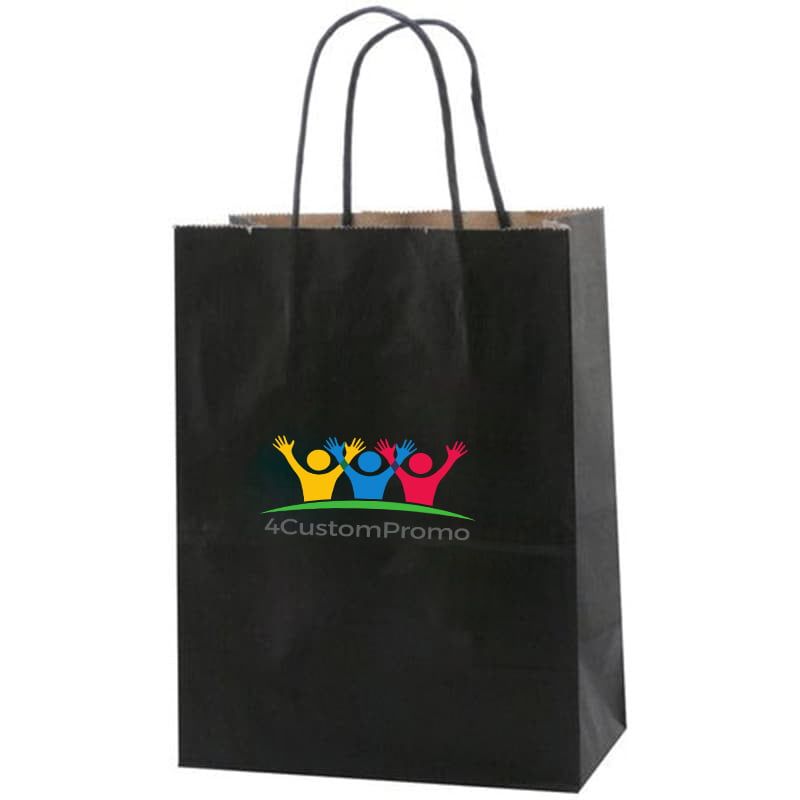 Tinted Finish Boutique Kraft Bag - 8