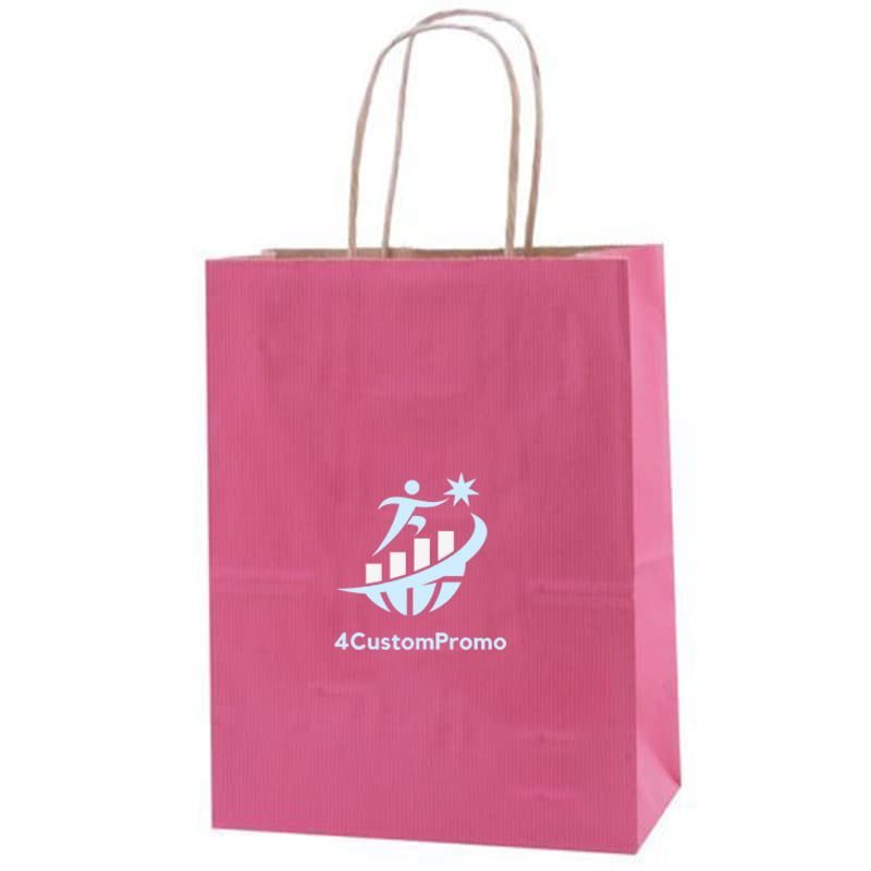 Custom Tinted Kraft Paper Bag - 8
