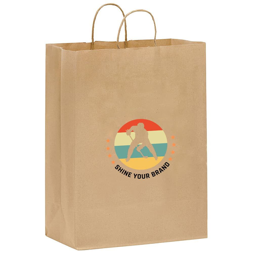 Full Color Kraft Paper Bag - 12.5