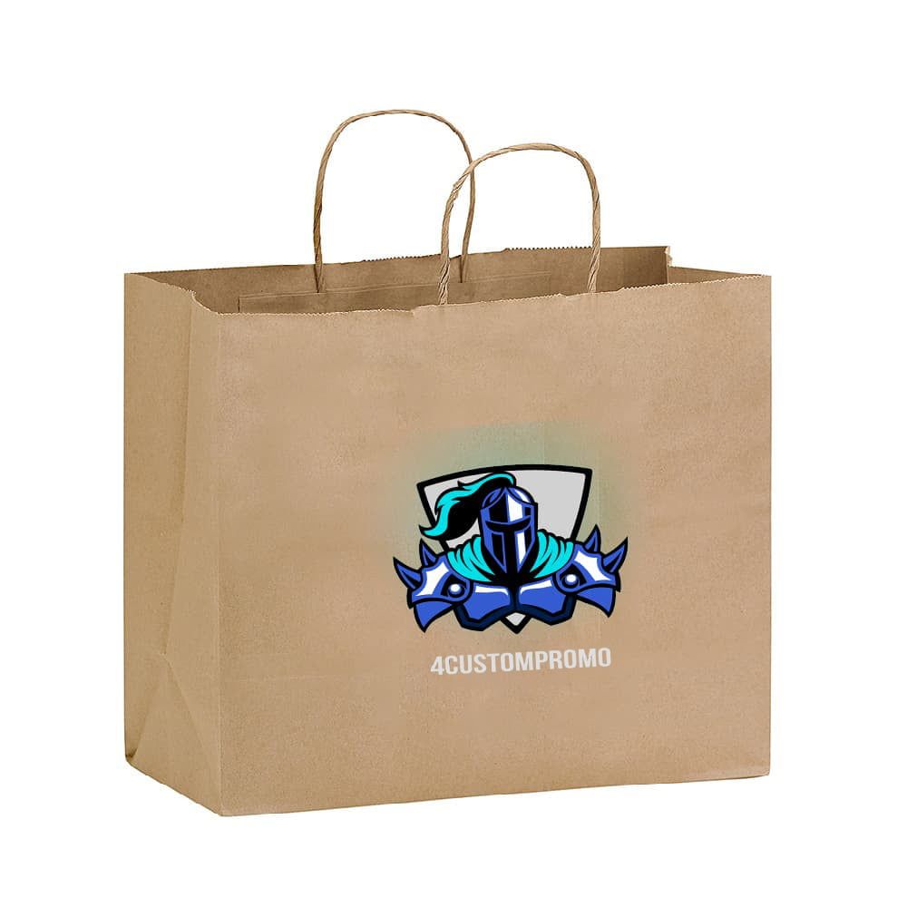 Custom Full Color Kraft Bag - 12.5