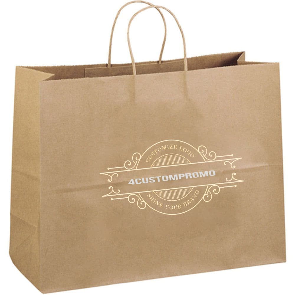Custom Kraft Paper Bag - 16