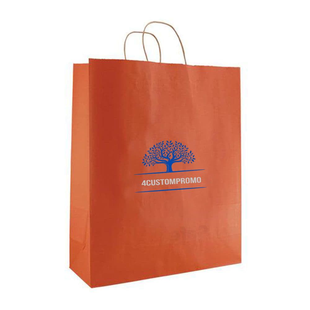 Tinted Kraft Shopping Bag - 16