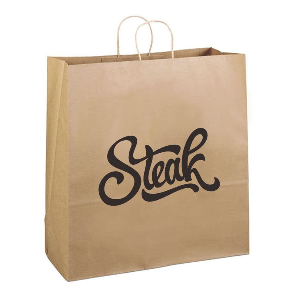 Custom Kraft Paper Bag - 18